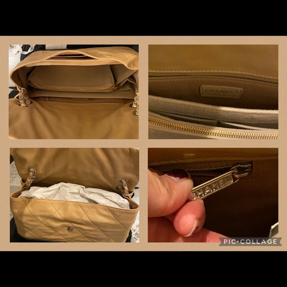 PRISTINE💯CHANEL GORGEOUS QUILTED LAMBSKIN MAXI FLAP BAG W/ORGANIZER - Picture 9 of 16